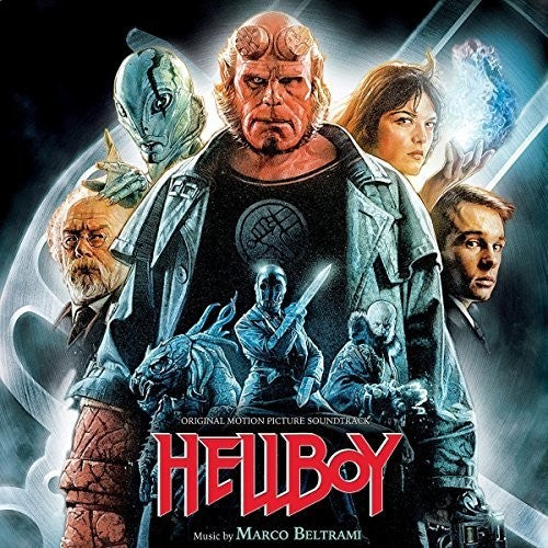 the album cover for Marco Beltrami - Hellboy / O.S.T.