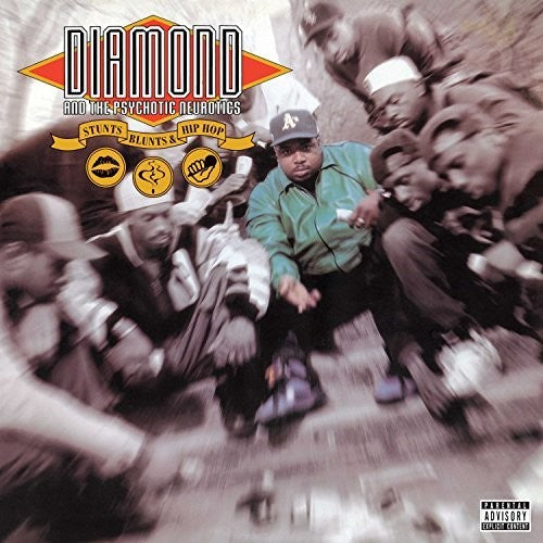 the album cover for Diamond D - Stunts, Blunts & Hip Hop