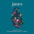 the album cover for James - Living In Extraordinary Times [Import Deluxe]