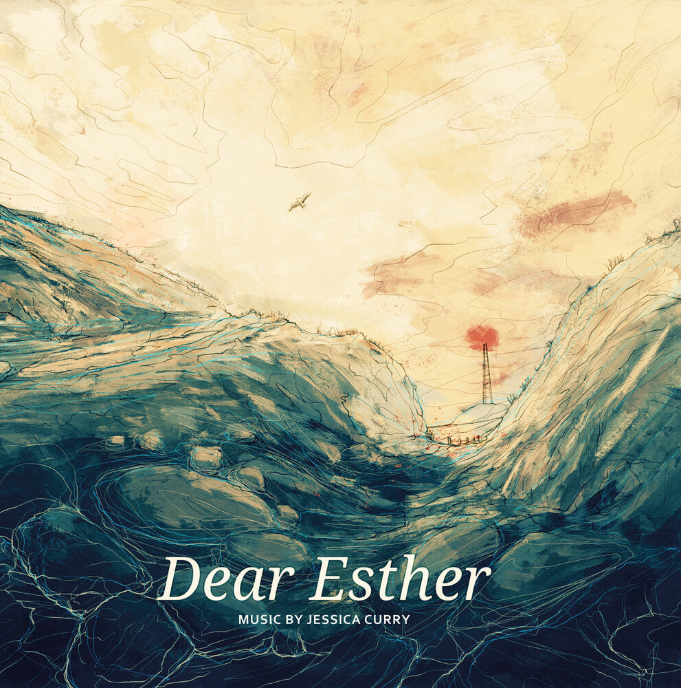 the album cover for Jessica Curry Cvnl Ogv Rmst - Dear Esther: Original Soundtrack [Clear Vinyl] [180 Gram]