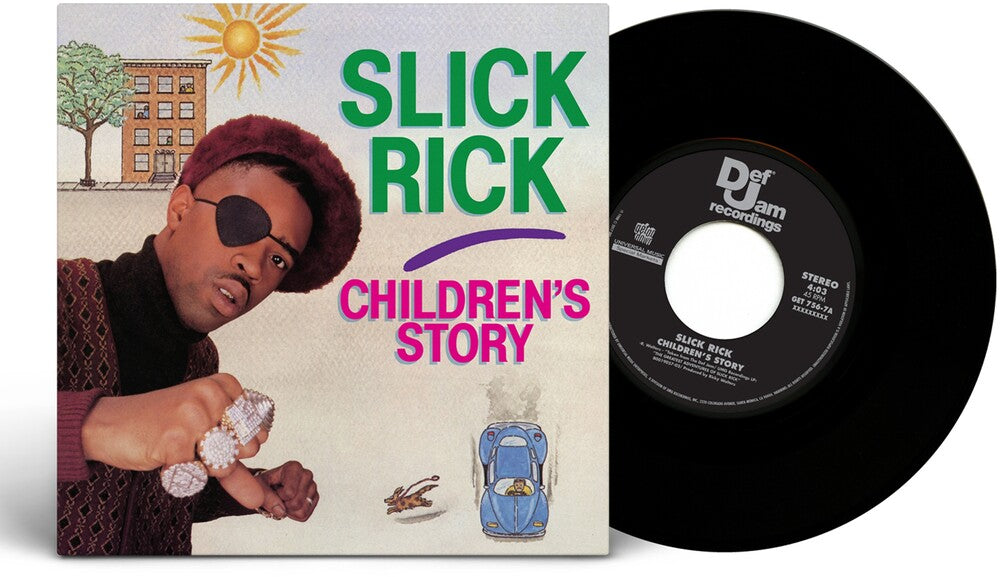 the album cover for Slick Rick - Children's Story