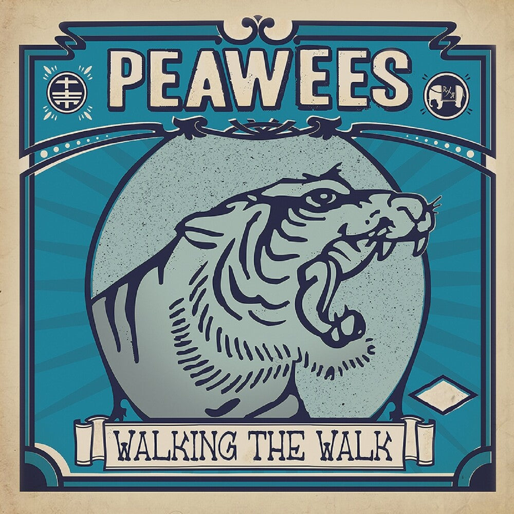 the album cover for Peawees - Walking The Walk