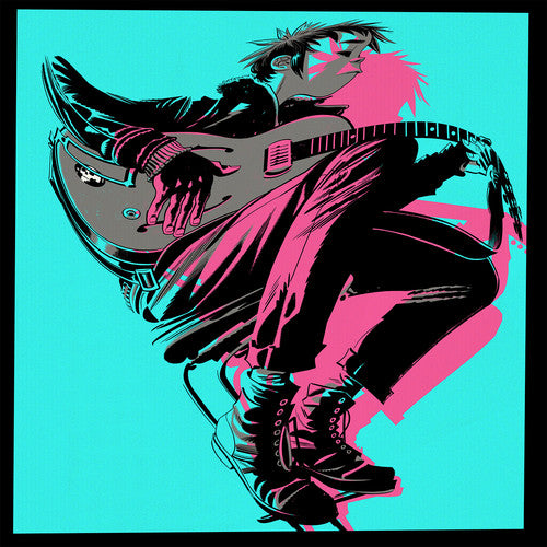 the album cover for Gorillaz - The Now Now [Deluxe LP]