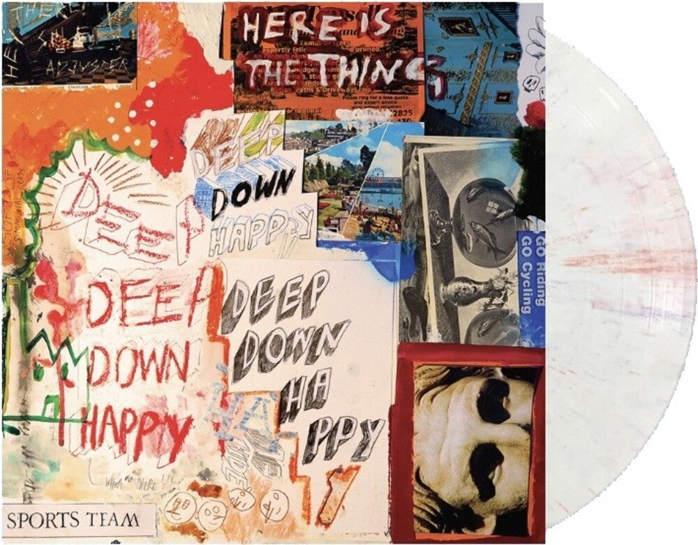 the album cover for Sports Team - Deep Down Happy [Jawbreaker LP]