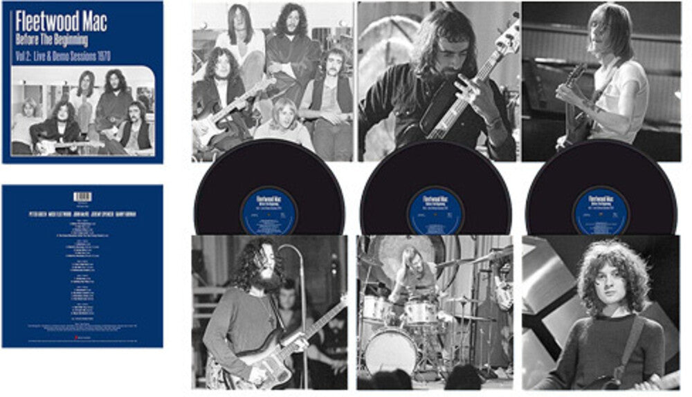 the album cover for Fleetwood Mac - Before The Beginning, Vol. 2: Live & Demo Sessions 1970 [3LP]