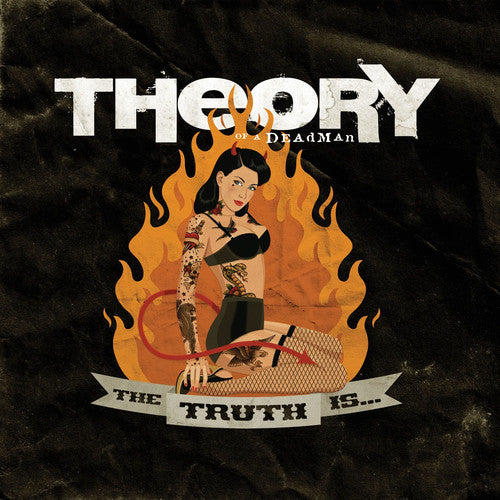 the album cover for Theory Of A Deadman - Truth Is... [Colored Vinyl] (Ofgv) (Org)