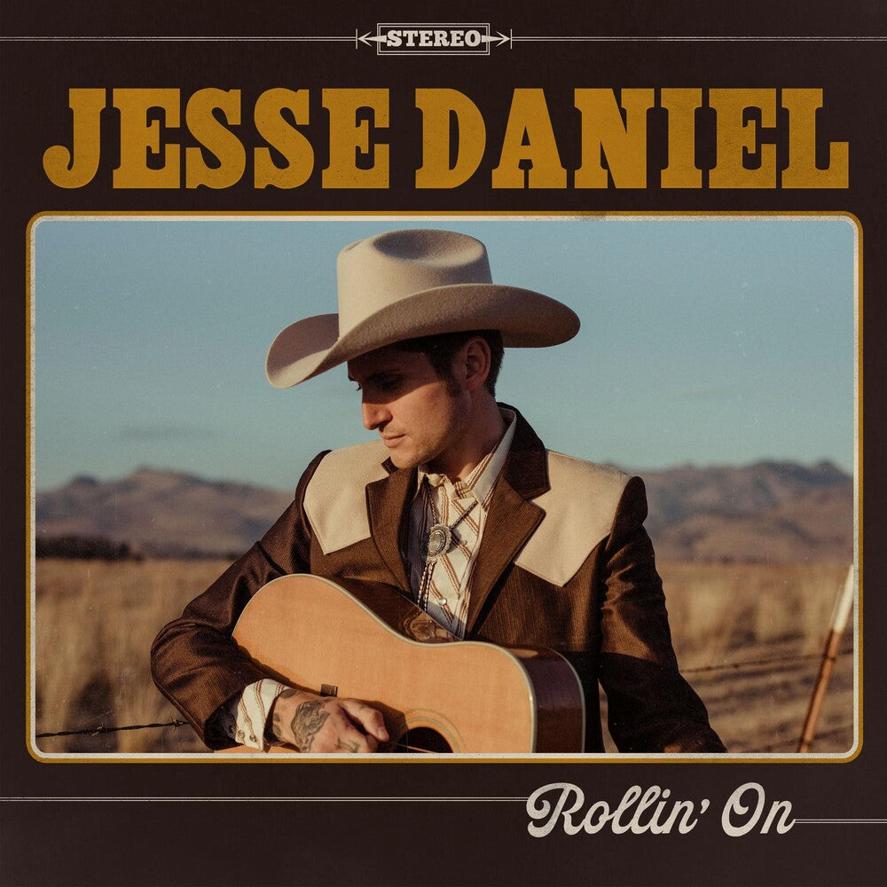 the album cover for Jesse Daniel - Rollin' On