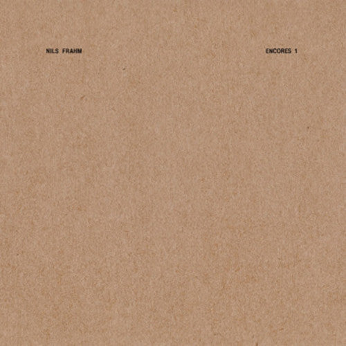 the album cover for Nils Frahm - Encores 1 EP [Vinyl]