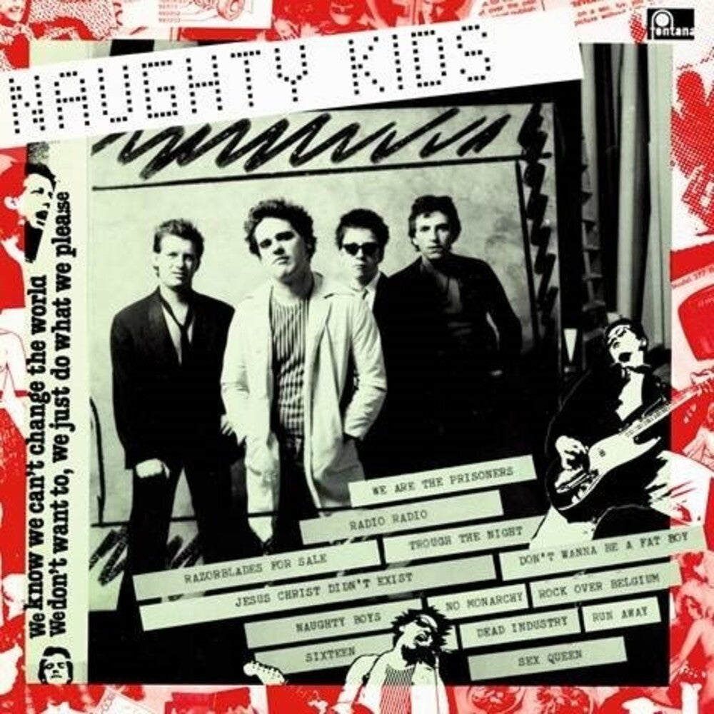 the album cover for Kids - Naughty Kids [Colored Vinyl] (Red)