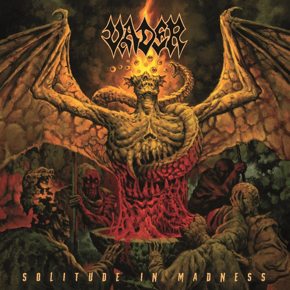the album cover for Vader - Solitude In Madness