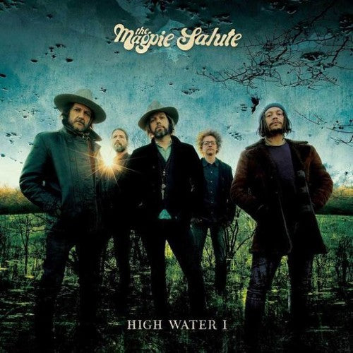 the album cover for The Magpie Salute - High Water I [Limited Edition Blue/White Splatter LP]