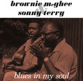 the album cover for Brownie Mcghee & Terry,Sonny - Blues in My Soul