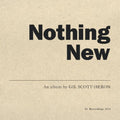 the album cover for Gil Scott-Heron - Nothing New