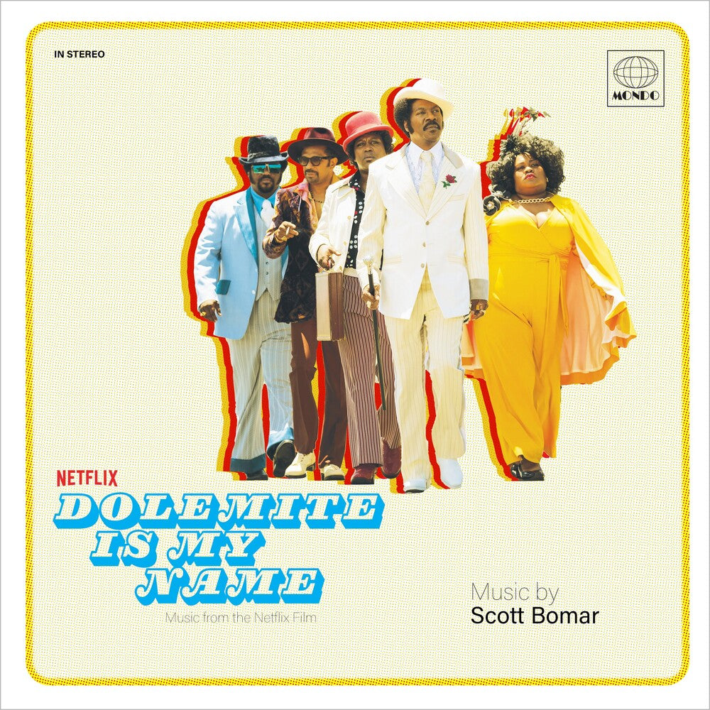 the album cover for Scott Bomar - Dolomite Is My Name (Music from the Netflix Film)