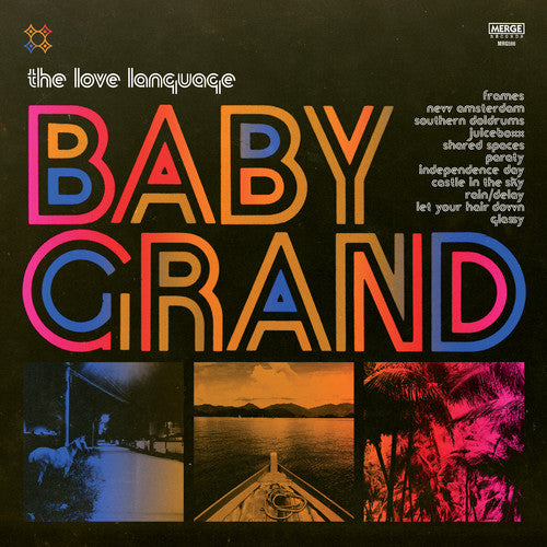 the album cover for The Love Language - Baby Grand
