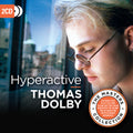 the album cover for Thomas Dolby - Hyperactive