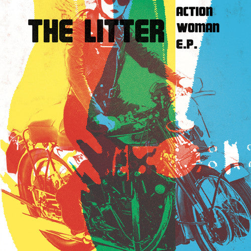 the album cover for Litter - Action Woman Ep