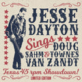 the album cover for Jesse Dayton - Texas 45 Rpm Showdown [RSD Drops Sep 2020]