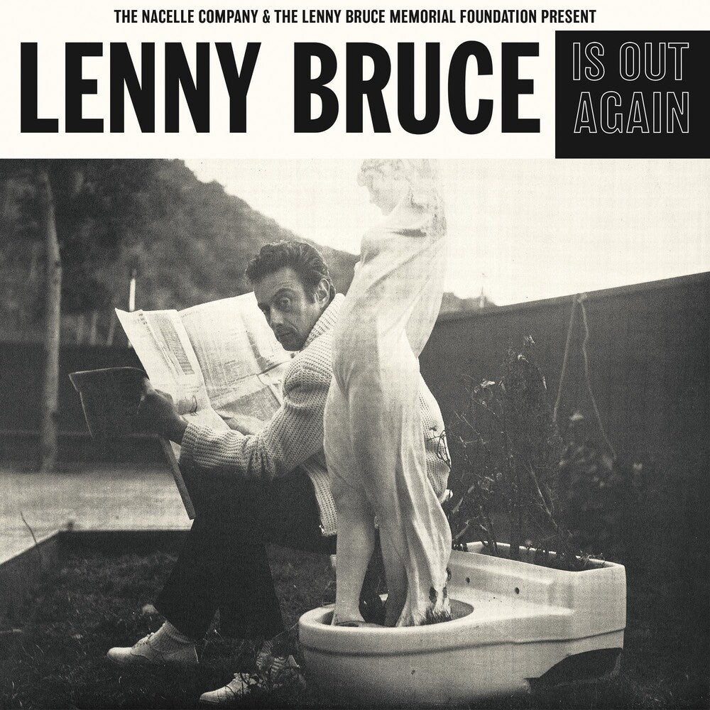 the album cover for Lenny Bruce - Lenny Bruce Is Out Again [RSD Drops Sep 2020]