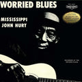 the album cover for John Hurt Mississippi - Worried Blues [180 Gram]