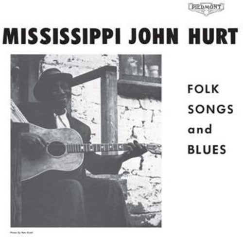 the album cover for John Hurt Mississippi - Folks Songs & Blues [180 Gram]