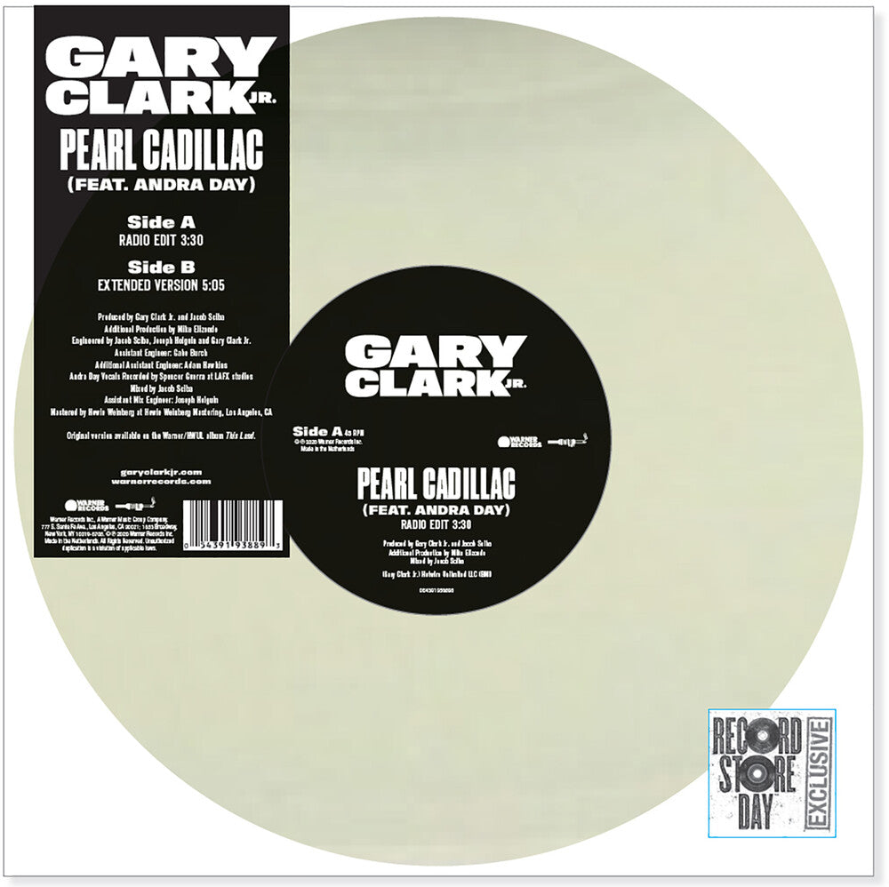 the album cover for Gary Clark Jr. - Pearl Cadillac (Feat. Andra Day) [RSD Drops Aug 2020]