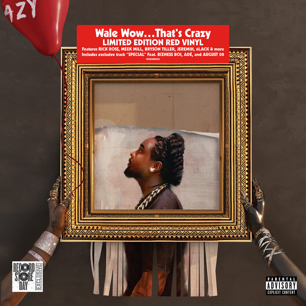 the album cover for Wale - Wow… That's Crazy [RSD Drops Sep 2020]