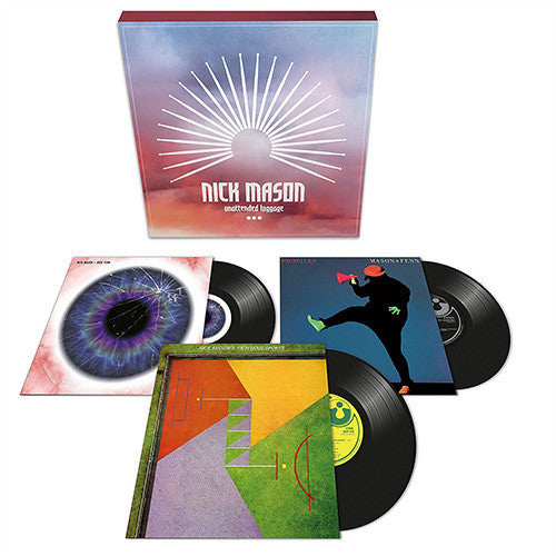 the album cover for Nick Mason - Unattended Luggage [LP]