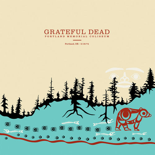 the album cover for Grateful Dead - Portland Memorial Coliseum, Portland, OR, 5/19/74 [Limited Edition LP]