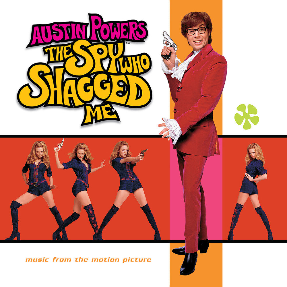 the album cover for Various Artists - Austin Powers: The Spy Who Shagged Me Soundtrack [RSD Drops Oct 2020]