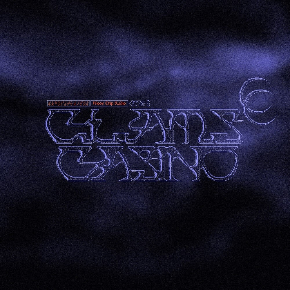 the album cover for Clams Casino - Moon Trip Radio