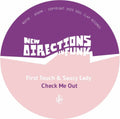 the album cover for First Touch & Saucy Lady - New Directions In Funk Vol. 6