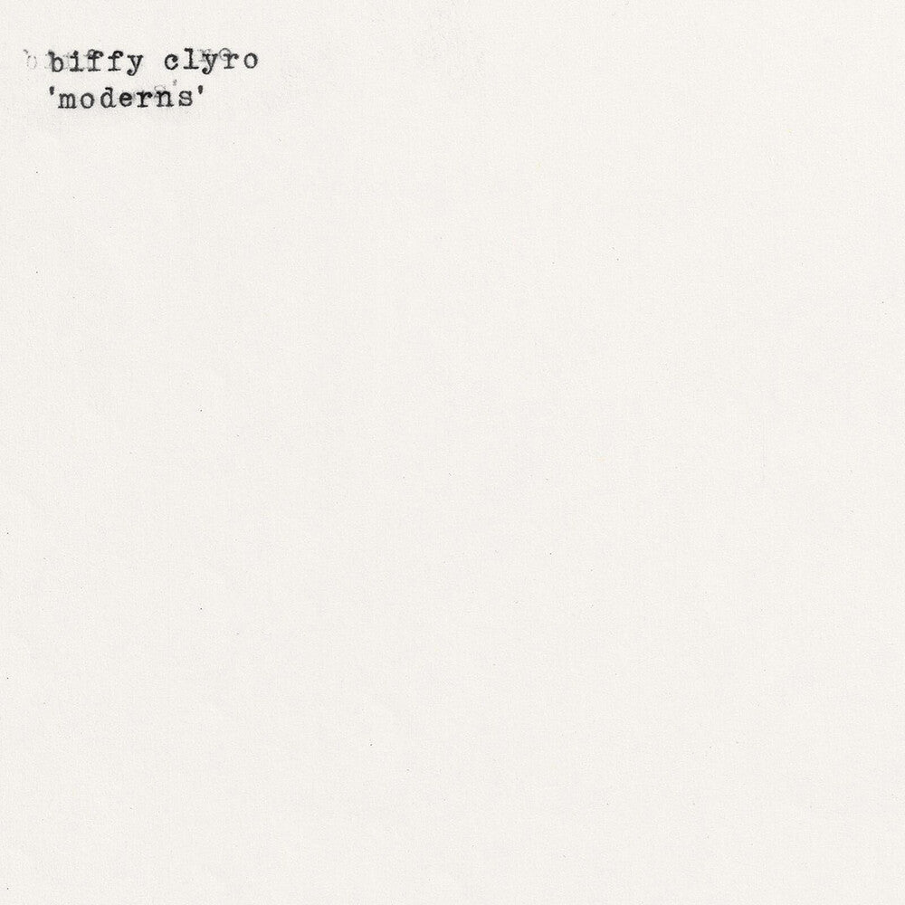 the album cover for Biffy Clyro - Moderns [RSD Drops Aug 2020]