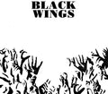 the album cover for His Name Is Alive - Black Wings