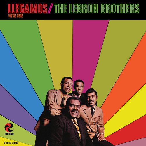 the album cover for Lebron Brothers - Llegamos: We're Here
