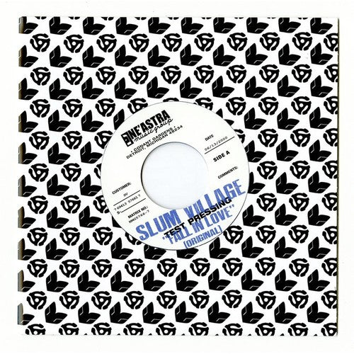 the album cover for Slum Village - Fall in Love / Fall in Love