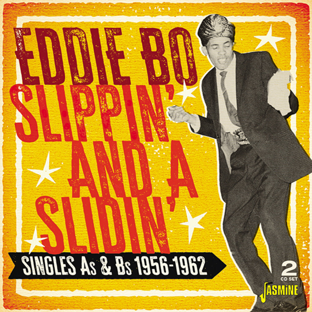 the album cover for Eddie Bo - Slippin' & A Slidin': Singles As & Bs 1956-1962 - Original RecordingsRemastered