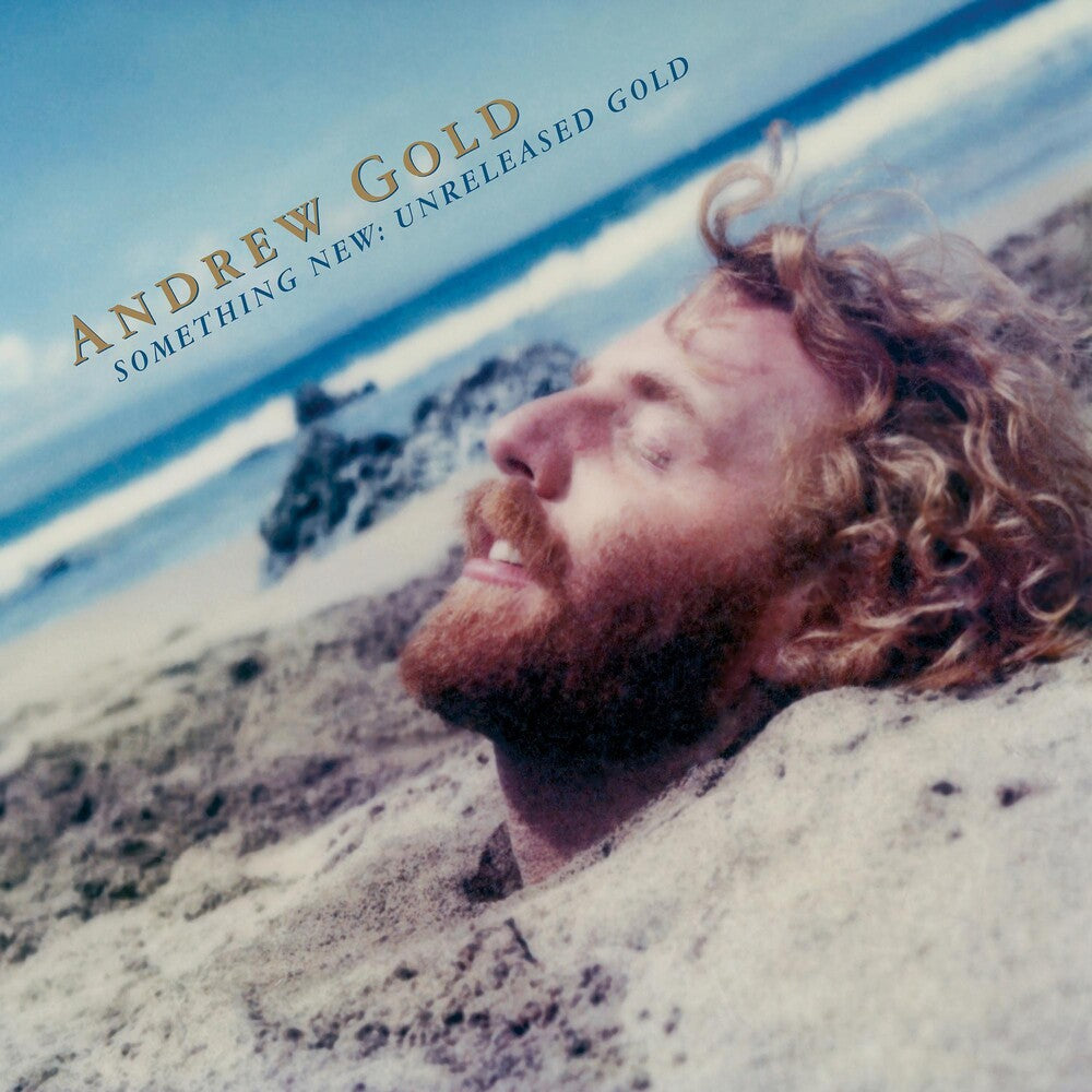 the album cover for Andrew Gold - Something New: Unreleased Gold [RSD Drops Aug 2020]