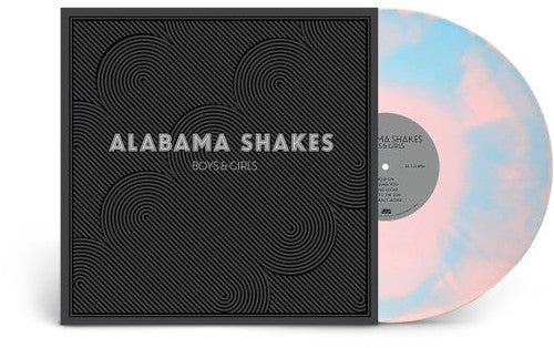the album cover for Alabama Shakes - Boys & Girls: Platinum Edition [Limited Edition Pink/Blue LP]