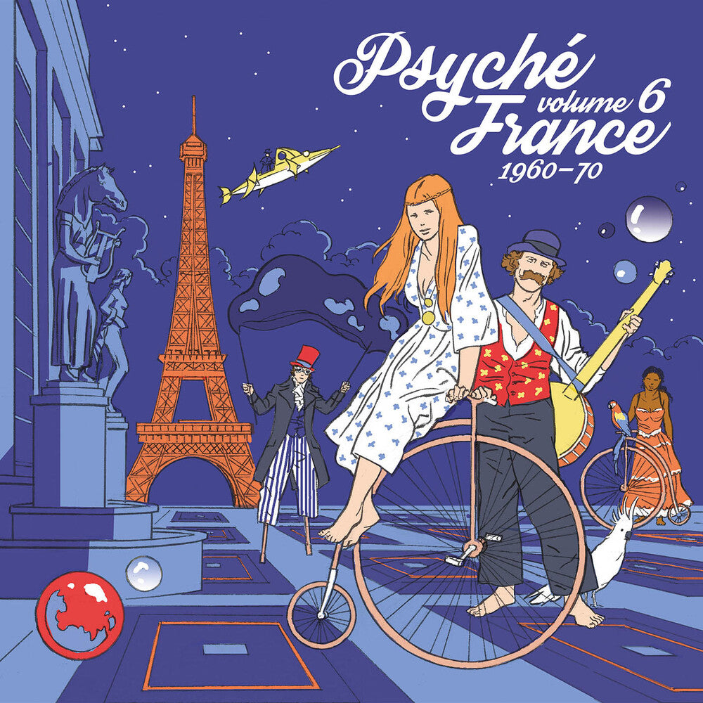 the album cover for Various Artists - Psyché France vol. 6 (1960-70) [RSD Drops Sep 2020]