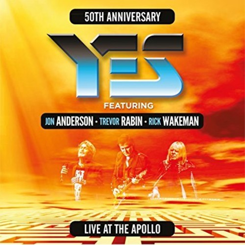 the album cover for Yes - Live At The Apollo [2CD]