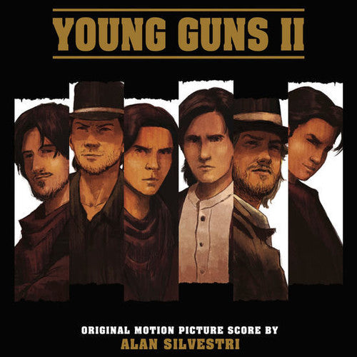 the album cover for Alan Silvestri - Young Guns II (Original Motion Picture Score)