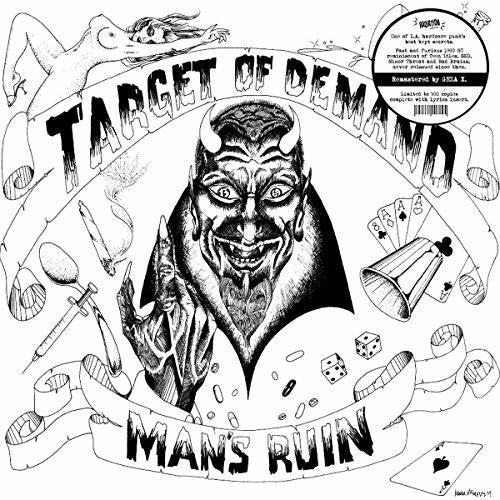 the album cover for Target of Demand - Man's Ruin [Limited Edition]