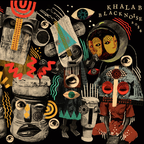 the album cover for Khalab - Black Noise 2084