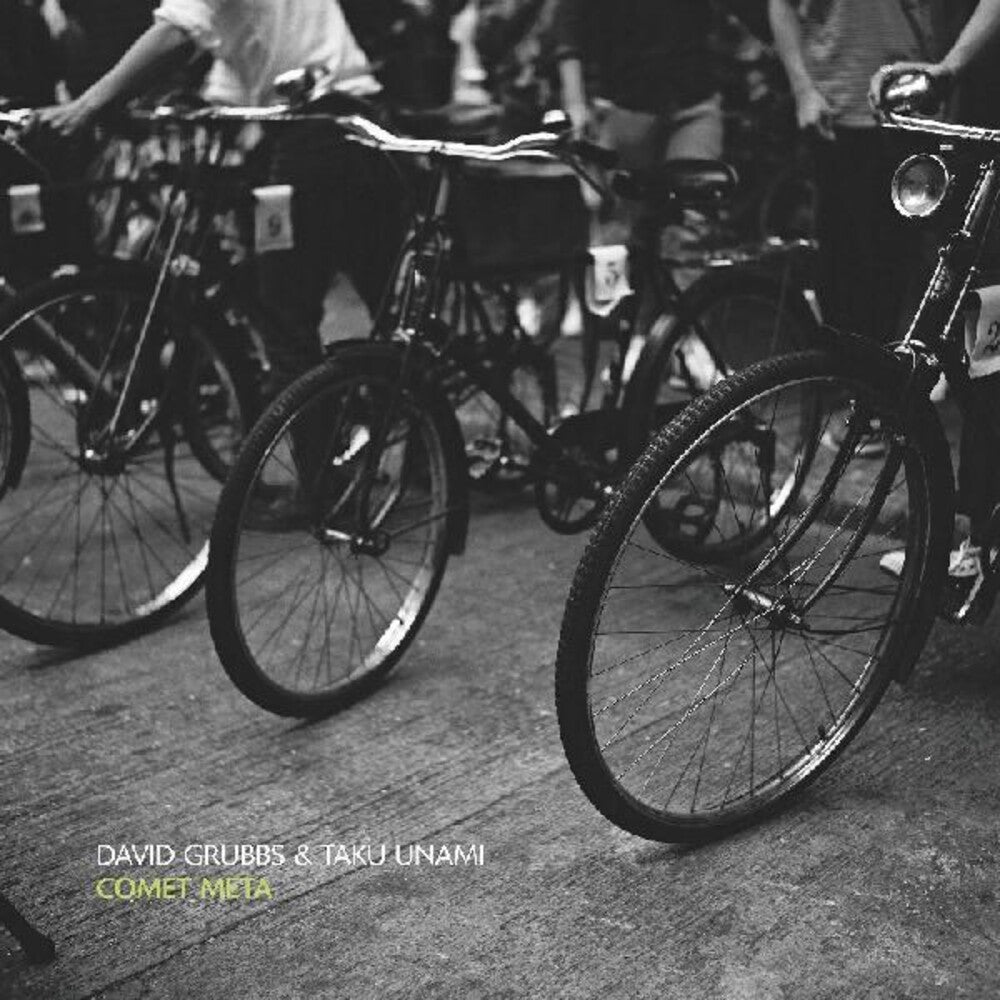 the album cover for David Grubbs / Unami,Taku - Comet Meta