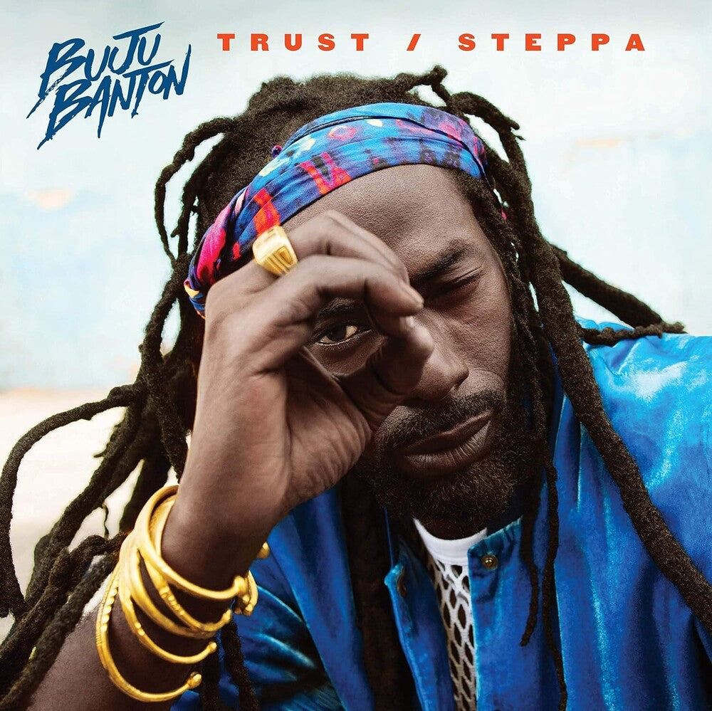 the album cover for Buju Banton - Trust & Steppa [RSD Drops Aug 2020]
