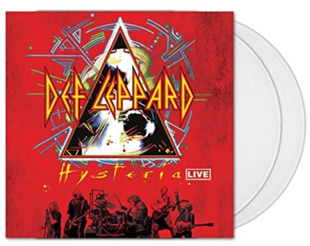 the album cover for Def Leppard - Hysteria Live [Limited Edition Clear 2LP]