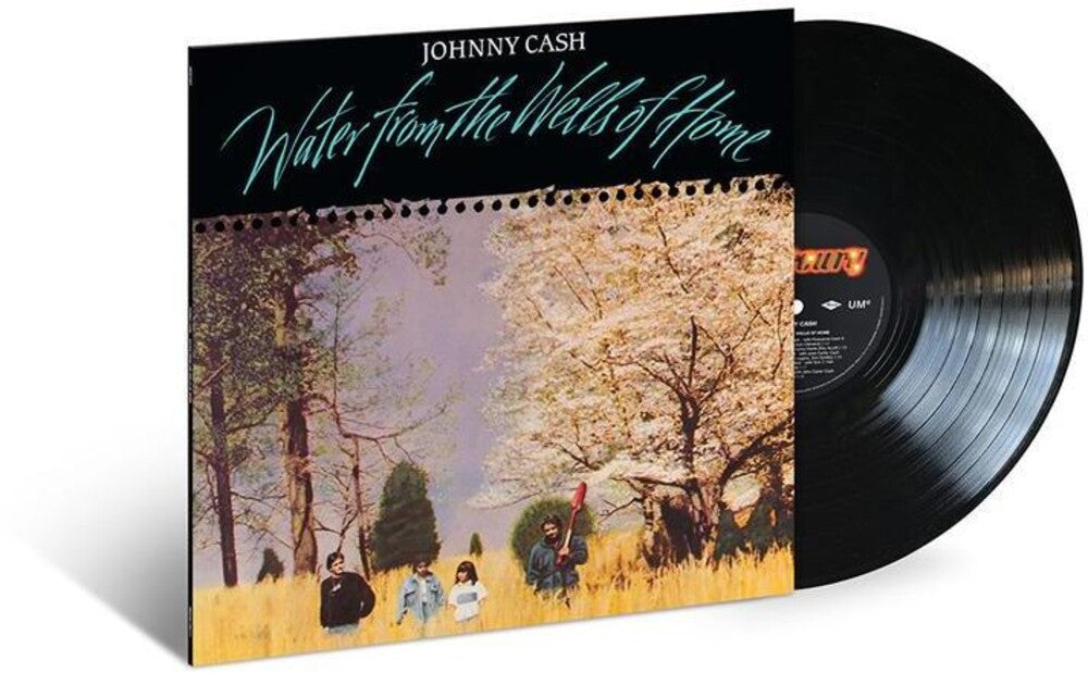 the album cover for Johnny Cash - Water From The Wells Of Home [LP]