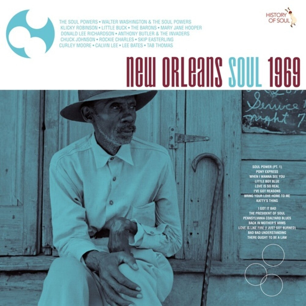 the album cover for New Orleans Soul 69 / Various Rex - New Orleans Soul 69 / Various [Record Store Day]