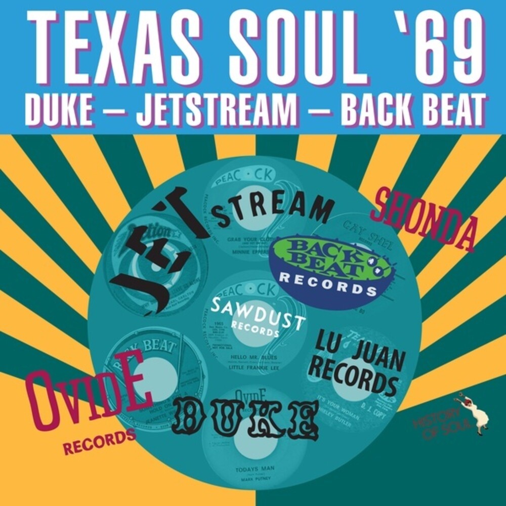 the album cover for Texas Soul 69 / Various Rex - Texas Soul 69 / Various [Record Store Day]